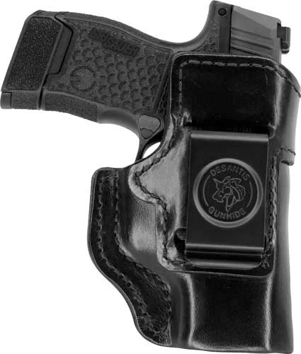 DESANTIS INSIDE HEAT HOLSTR RH - IWB LEATHER S BODYGUARD BLK