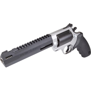 Taurus Raging Hunter Revolver - Black / Stainless | .500 S&W Mag | 8.3 Barrel | 5rd | Rubber Grip | Picatinny Rail