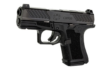 Shadow Systems CR920 Combat 9mm Sub-Compact Pistol With 3.4" Spiral Fluted Barrel and Front Night Sight,  3 Magazines