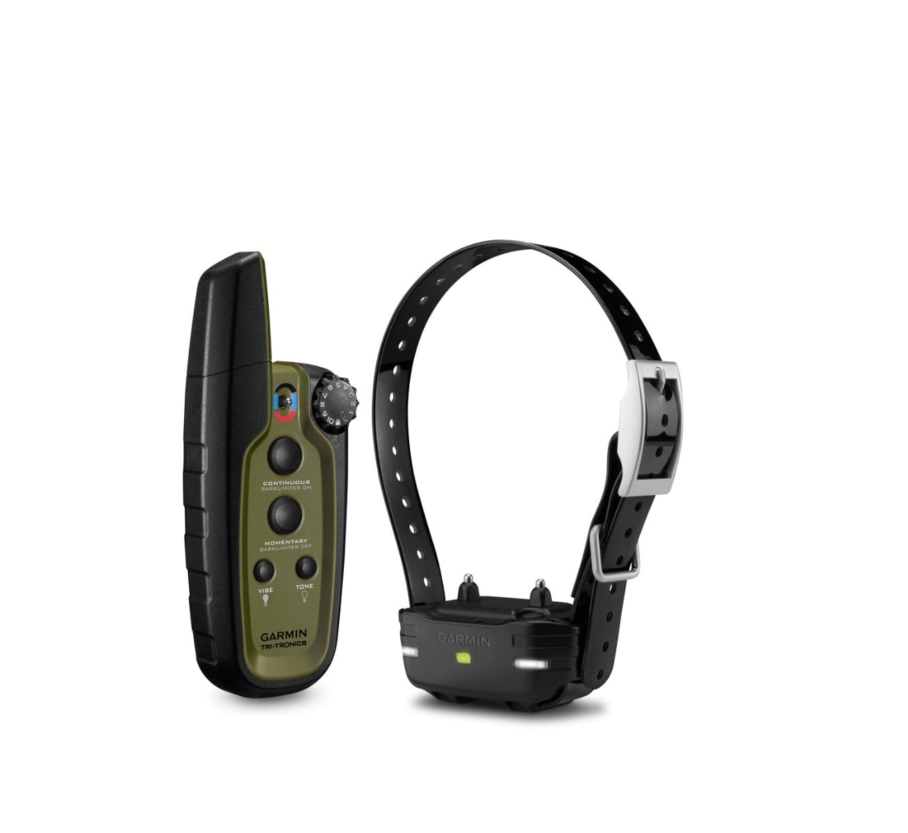 Garmin Sport Pro System Bundle, Green Handheld Device and Black Collar