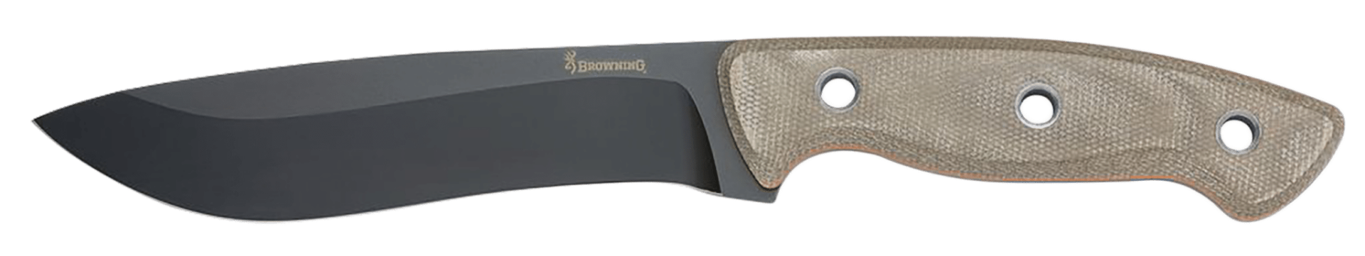 Browning Desolation Fixed Large Knife Drop Point Tan - Durable, Lightweight and Reliable Handle - 3220517B