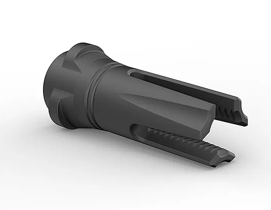 Breek Arms - Scorch 3-Prong Flash Hider for 3QD, 5.56, 1/2x28 - BRK4315