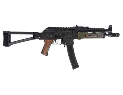 PSA AK-V 9mm Triangle Folding Pistol with Cheese Grater Upper Hand Guard, "Voodoo"