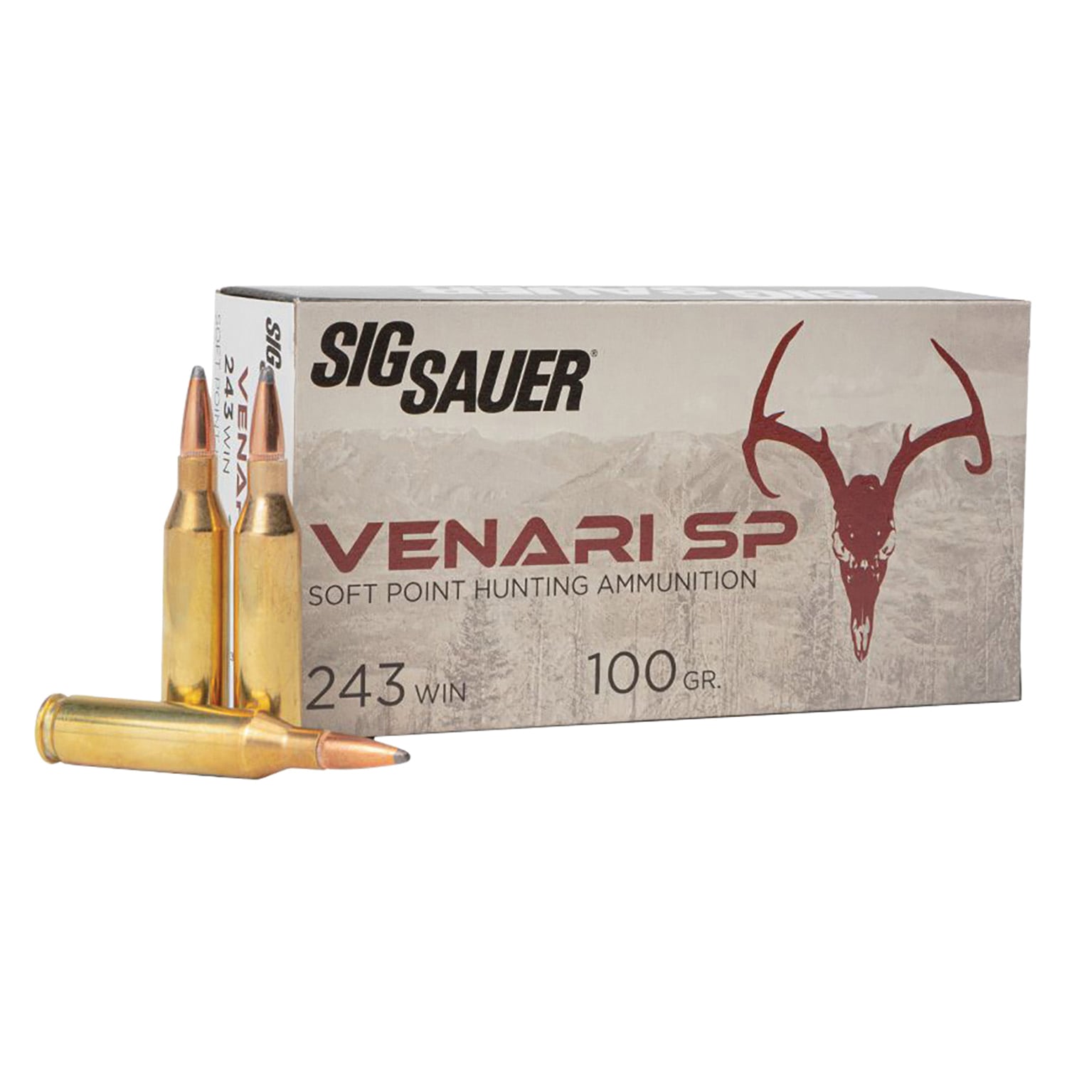 Sig Sauer Venari .243 Winchester 100 gr Ammo SP - 20rds - V243SP10020
