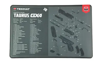 TEKMAT TAURUS GX4 CLEANING MAT