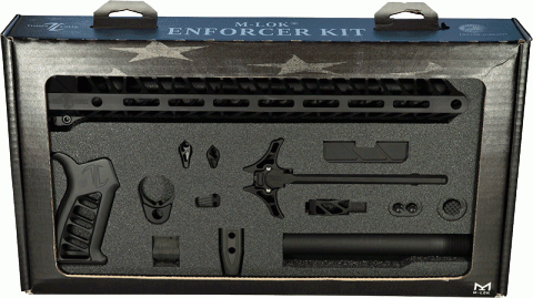 Timber Creek Enforcer Complete AR-15 Build Kit, Black
