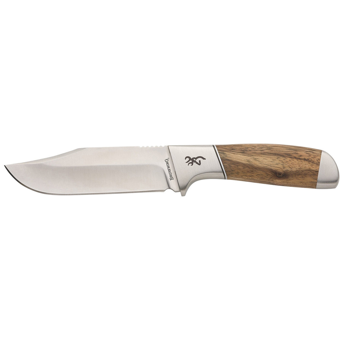 Browning Sage Creek Large Fixed Knife Clip Point Brown - Durable, Lightweight and Reliable Handle - 3220537
