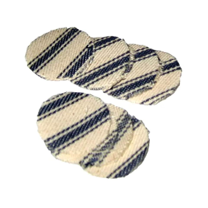 RMC Ox-Yoke Pillow Ticking Shooting Patches 60-69 Caliber .018" Thickness 100PK