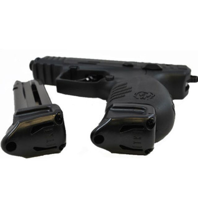 TANDEMKROSS Wingman Extended Magazine Base Pad for Ruger SR22 5-Round 2-Pack Black