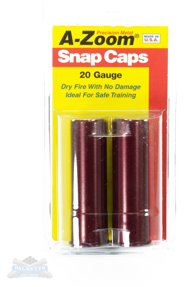 A-Zoom 20ga Snap Caps 2 Pack 12213
