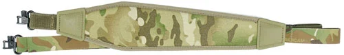 GROVTEC PREMIUM PADDED SLING - 48X1 CAMO/MULTICAM W/ SWIVELS