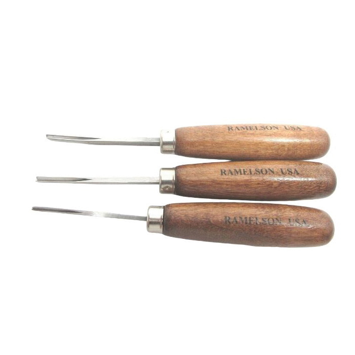UJ Ramelson 3-Piece Bent V 60 deg Veiner Set