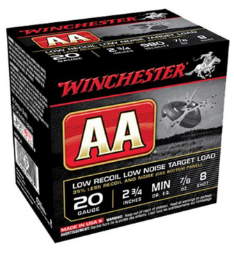 Winchester Aa20fl8 Aa Target 7/8 25/10