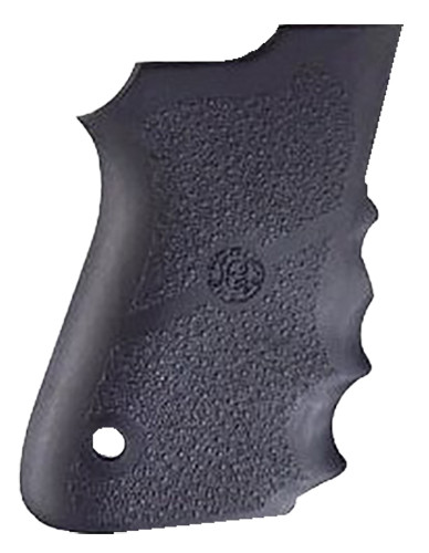 Hogue Grip w/ Finger Grooves for S&W 6906, Shorty 40 Pistols, Black - 69000