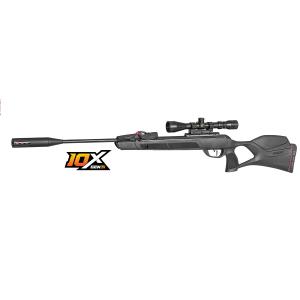 Gamo 6110038654 Swarm Magnum 10X Gen 2 Gas Piston 177 Pellet 10rd Black All Weather Lightweight Thumbhole Stock 3-9x40mm Scope