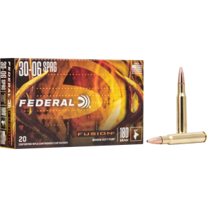 Federal F3006TFS3 Fusion 30-06 180 GR20 Per Box