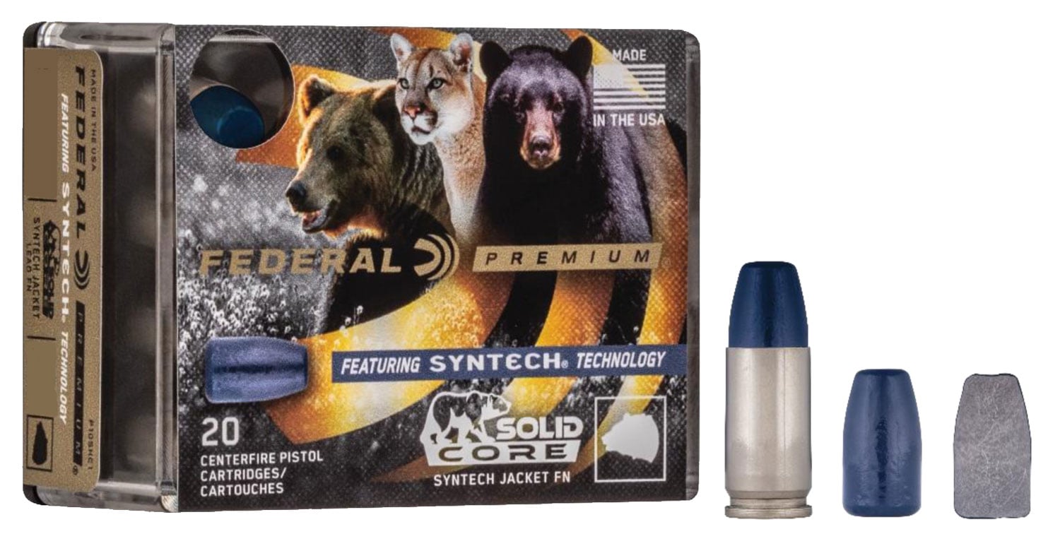 Federal Solid Core Handgun Ammunition .40 S&W 200 gr TSJ 20/ct - No Credit Card Fees - Low, flat rate shipping