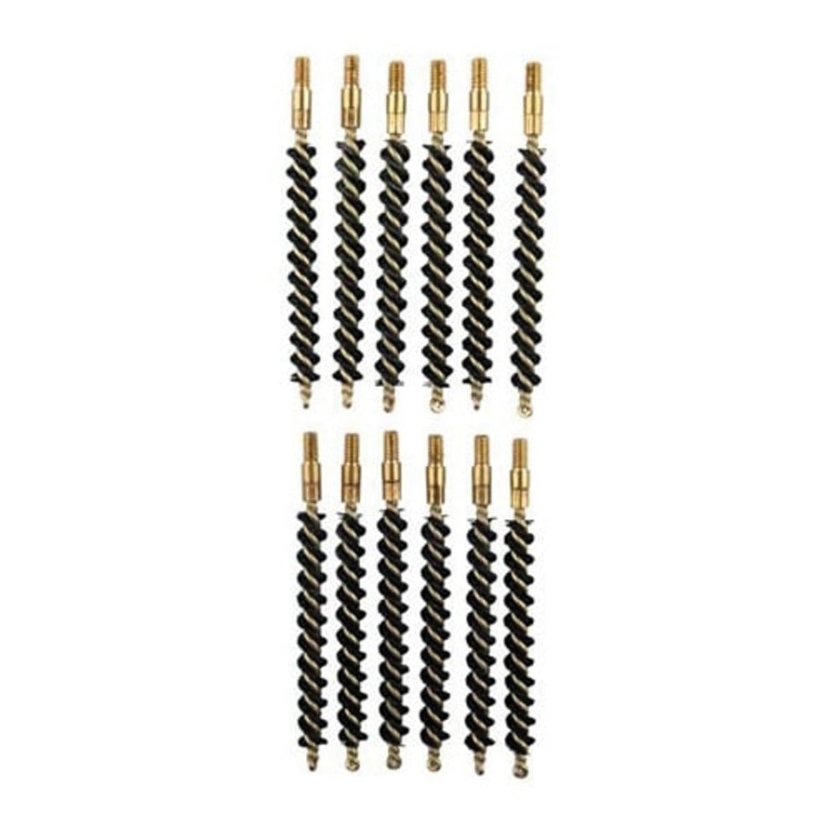 Brownells .338 Cal #8-32 Male Heavy Weight Bore Brush, Pack of 12