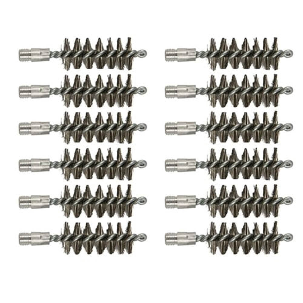 Brownells 16 Gauge 5/16-27 Male Standard Line Bore Brush, Pack of 12