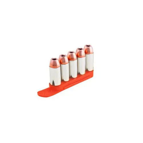 QUICKSTRIPS - 6 ROUND, .357/.38/.40S/6.8MM - ORANGE, 2 SET