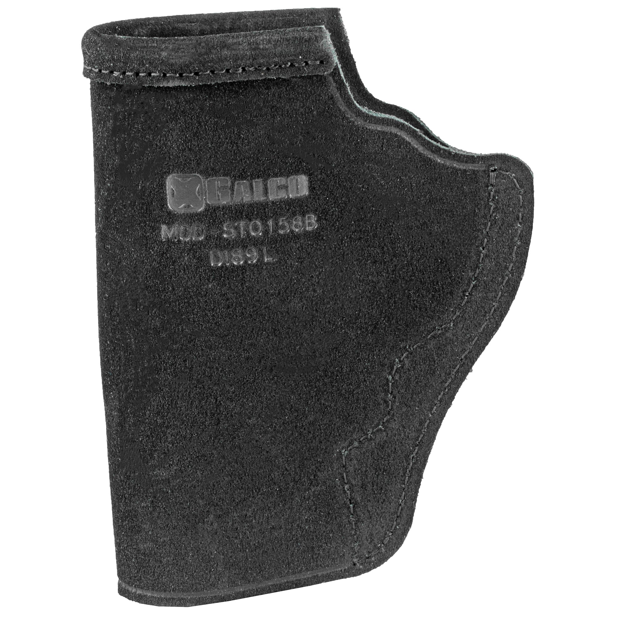 Galco Stow-N-Go Inside The Pant Holster, Fits S&W J Frame, Right Hand, Black Leather