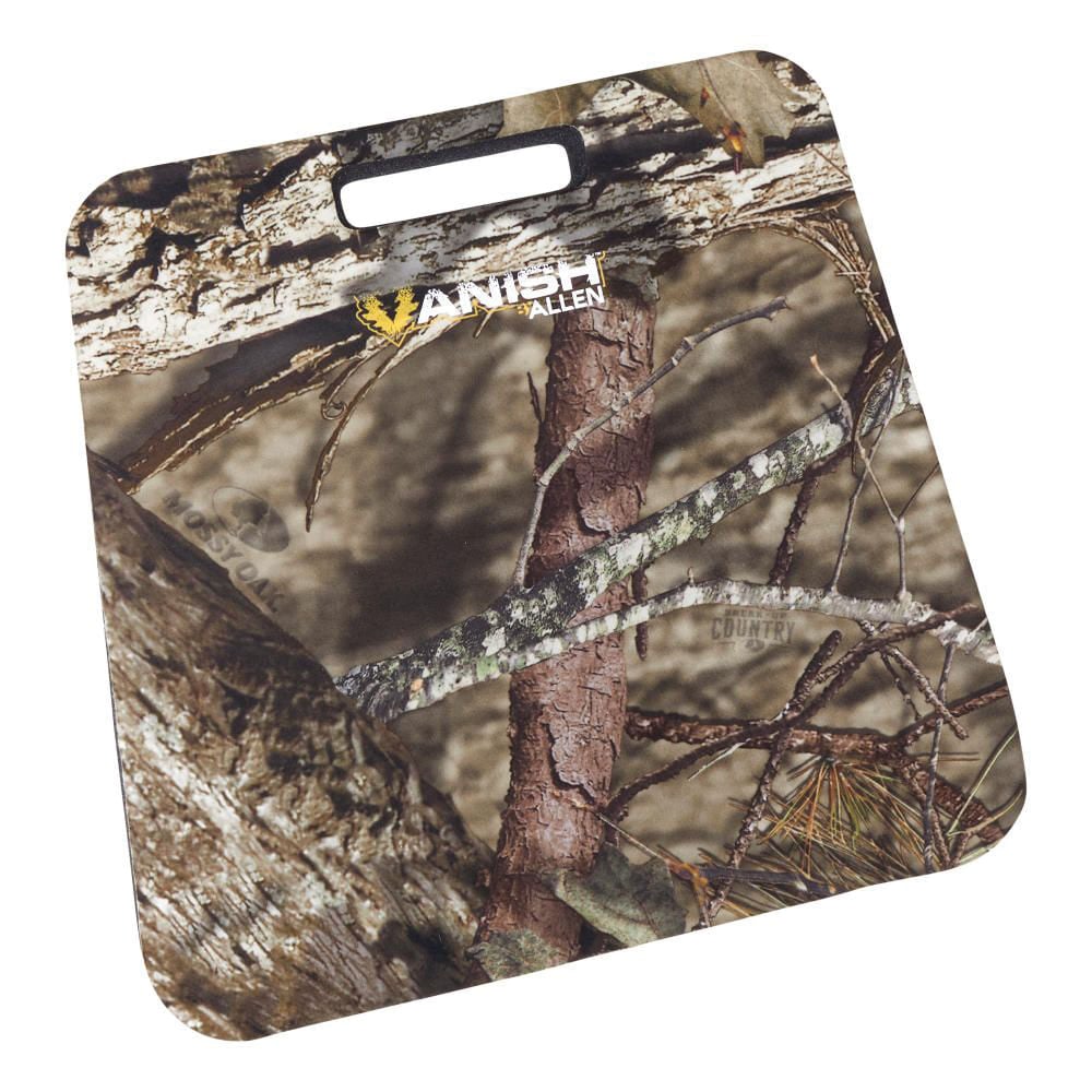 Vanish 14" x 13" x 1" Foam Cushion, Black/Mossy Oak Break-Up Country Camouflage