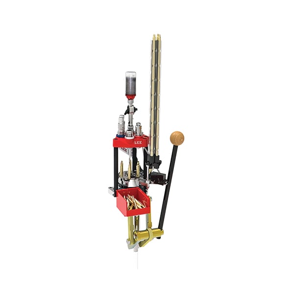 Lee Precision .45 ACP 19 lb Steel Reloading Press Kit, Black/Red - 91906