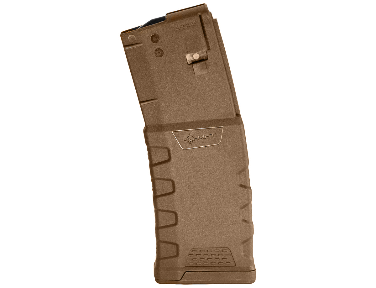 MFT Extreme Duty Polymer 30 Round Magazine, Scorched Dark Earth - EXDPM556-SDE