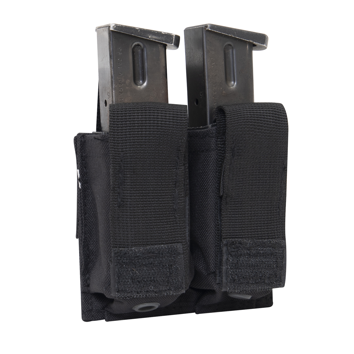 Rothco Molle Double Pistol Mag Pouch With Insert - Black