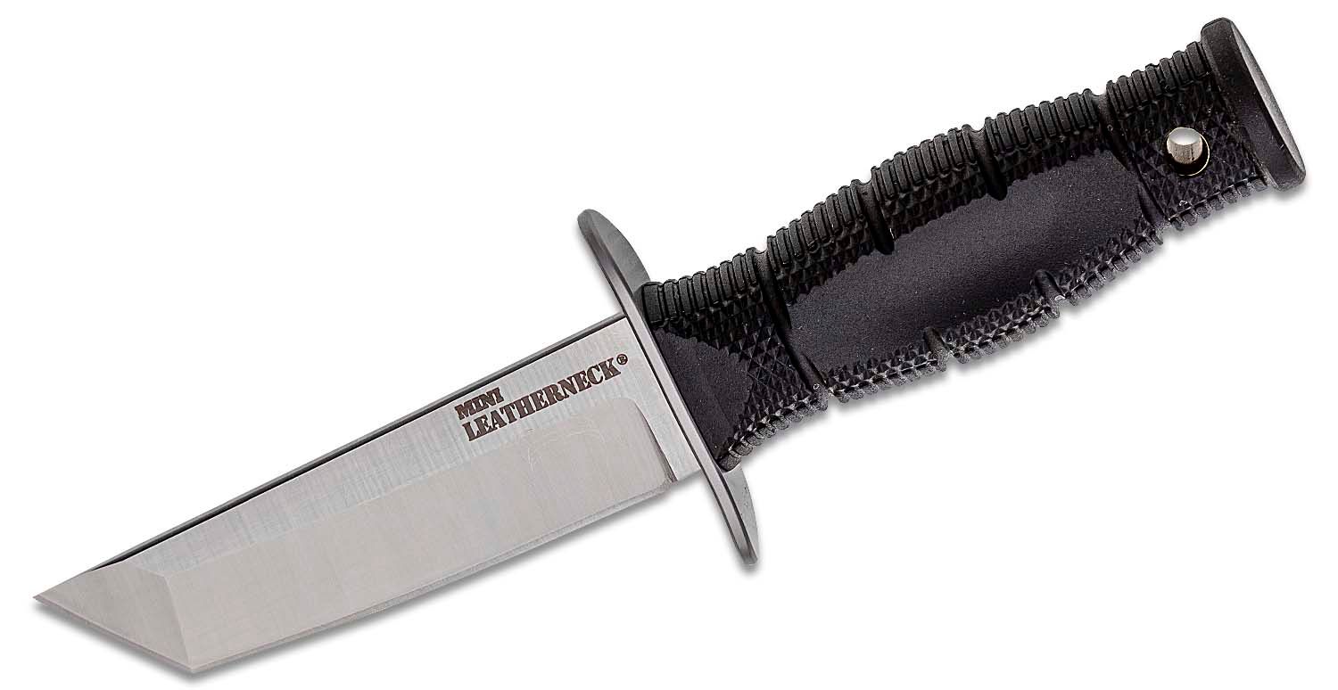 Cold Steel Leatherneck Fixed Knife Tanto Blade for Tactical Excellence in Black - CS-39LSAA