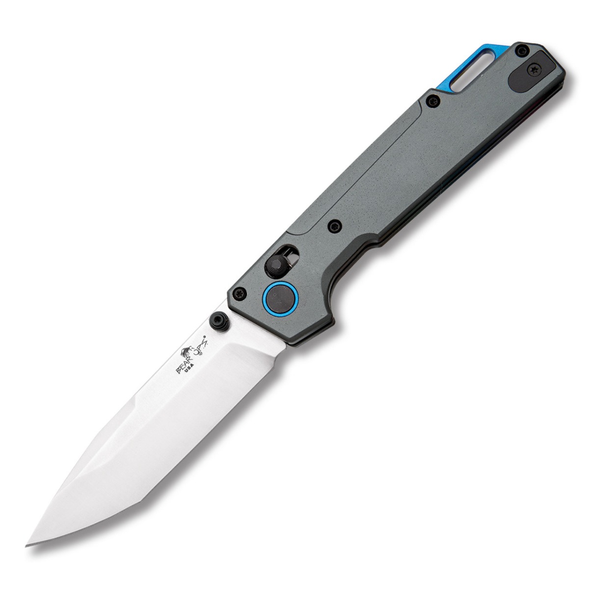 Bear Ops Nekama Slidelock Knife, Blue/Gray - MC-1000-ALGY-S