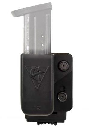 Comp-Tac Single Mag PLM Attachment OWB Kydex Size 11 - Brt 92/96 Sig P365 CZ 75 Sig P226 9/40 Spg XD 9/40 PPQ 9/40 Left Hand Black