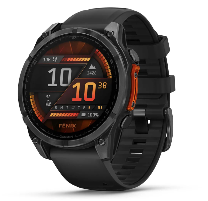 Garmin Fenix 8 - 47 mm, AMOLED, Slate Gray with Black Silicone Band