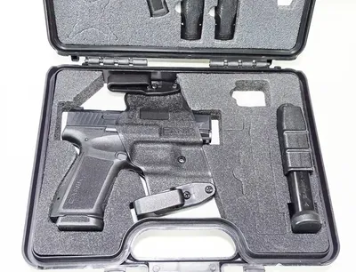 CANIK MODEL "META" CHAMBERED IN 9MM IS IN "UNFIRED" CONDITION. (Used)