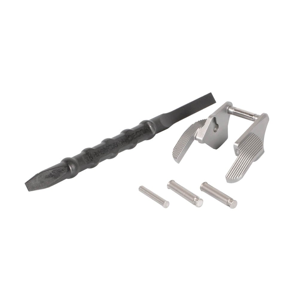 EGW Ambidextrous Heavy-Duty Thumb Safety, Stainless Steel
