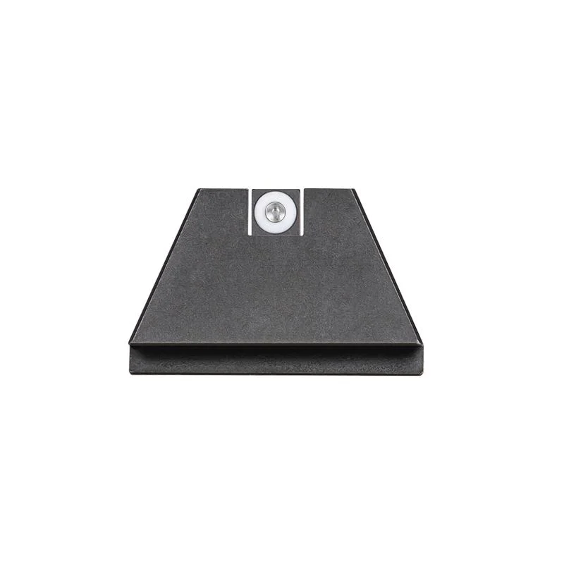 Night Fision Suppressor Height Night Sight Set White Front Blank Back for Glock