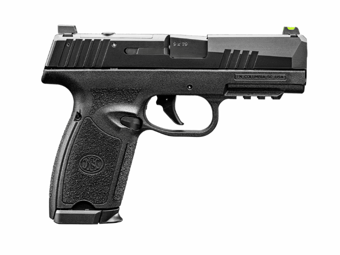 FN 309 MRD MS 3.8" 9mm OR 20rd/16rd Handgun, Black - 66-102378