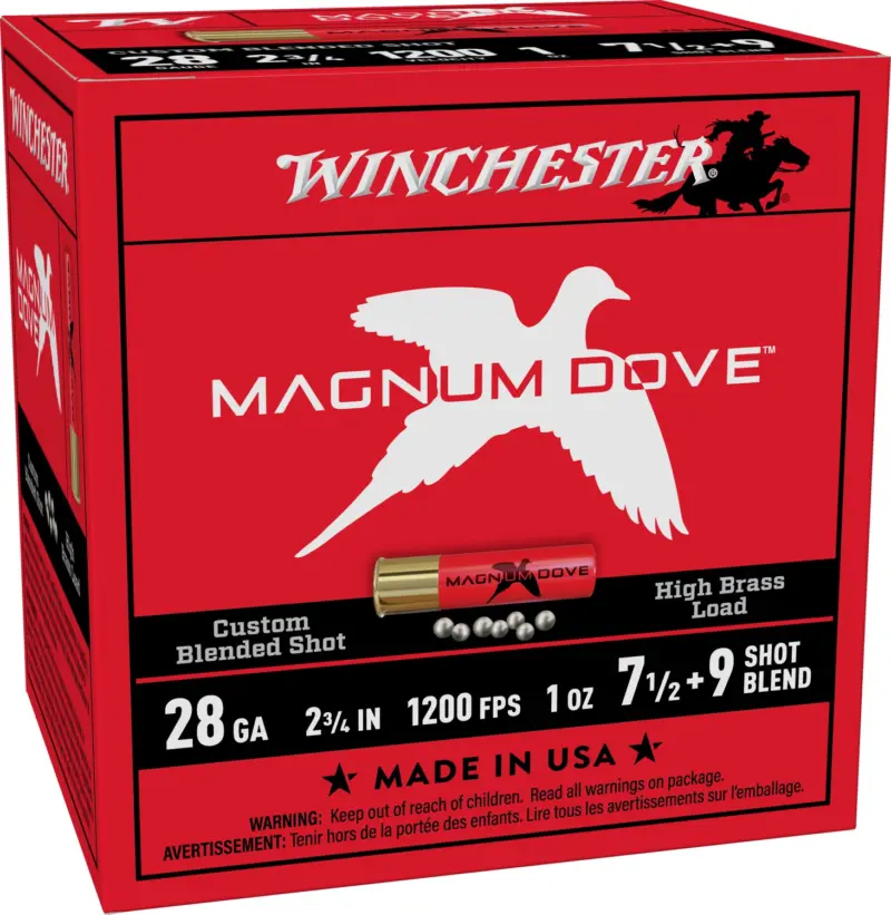 WIN MD2879 MAG DOVE 28G 2-3/4" 1-1/4 7.5/9 25/10