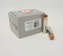 Underwood 500 Auto Max Ammunition UW928 420 Grain Xtreme Penetrator 20 Rounds