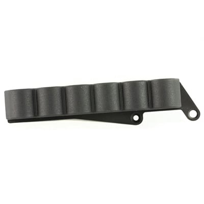 Adaptive Tactical 6 Shell Carrier For Remington 870/1100/1187 12 Gauge, Black - AT-06000-R