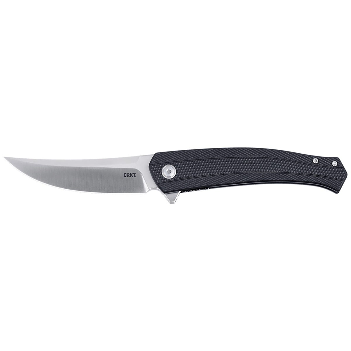CRKT Persian Assisted/Folding Knife Trailing Point, Black