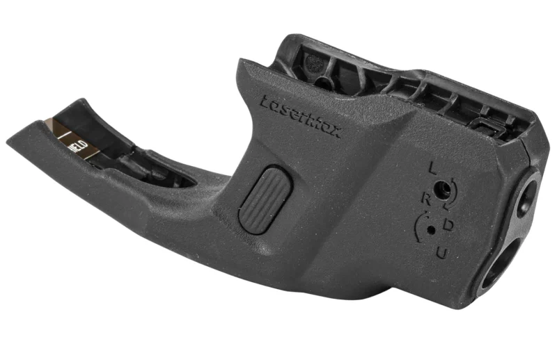 LaserMax CFSHIELDCR Red S GripSense Light/Laser Shield/Shield M2.0 Black 100 Lumens LED White