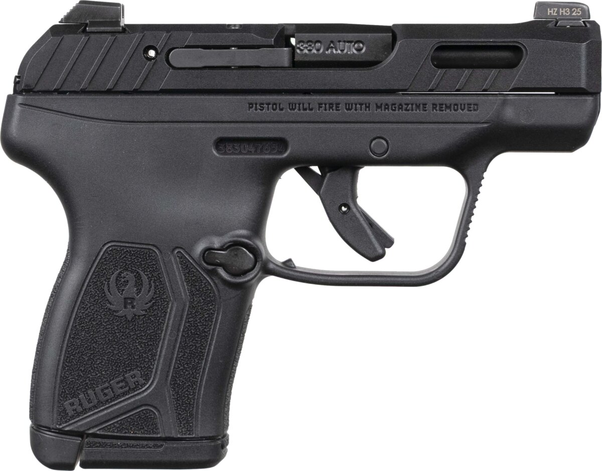 Ruger RUG LCP MAX 380 BLK MS 10RD DE