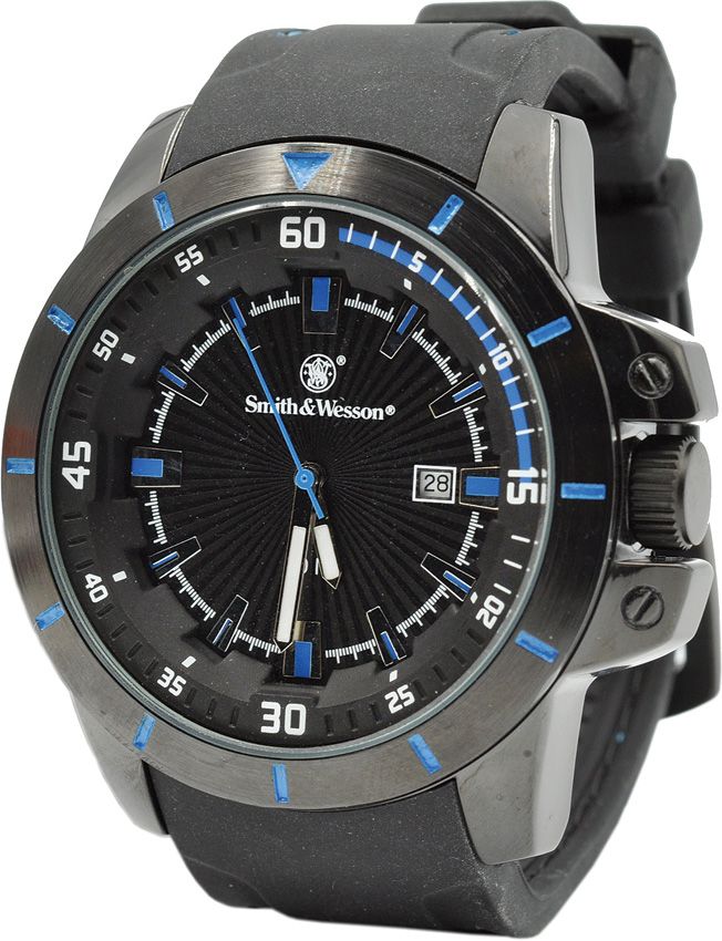 Smith & Wesson Trooper Watch, Blue/Black