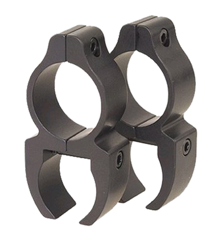 Leupold Rifleman 1 inch Aircraft Grade Aluminum See Through Scope Ring, Matte Black - 57323