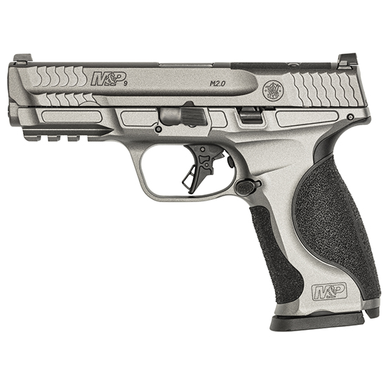 Smith Wesson M M2.0 Metal OR 9mm Pistol, Gray, 17rd