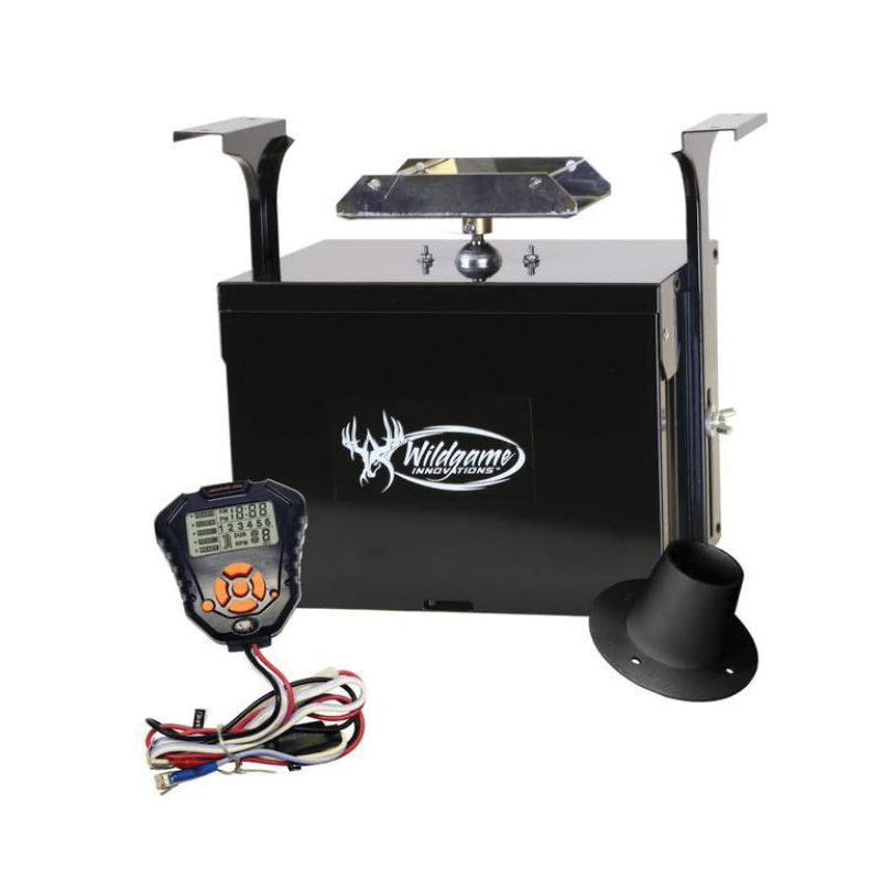 Wildgame Innovations Evolution Digital Feeder Kit, Black