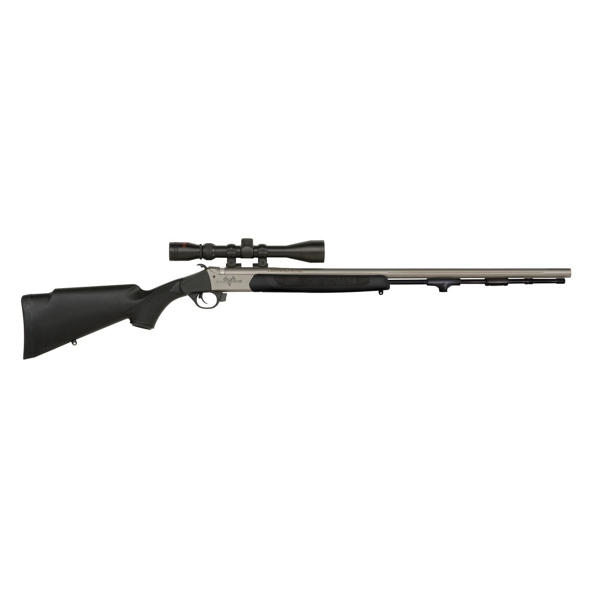 Traditions Pursuit XT .50 Cal Break Action Rifle in Black - High-Efficiency Performance for Serious Hunters - R5-74110440