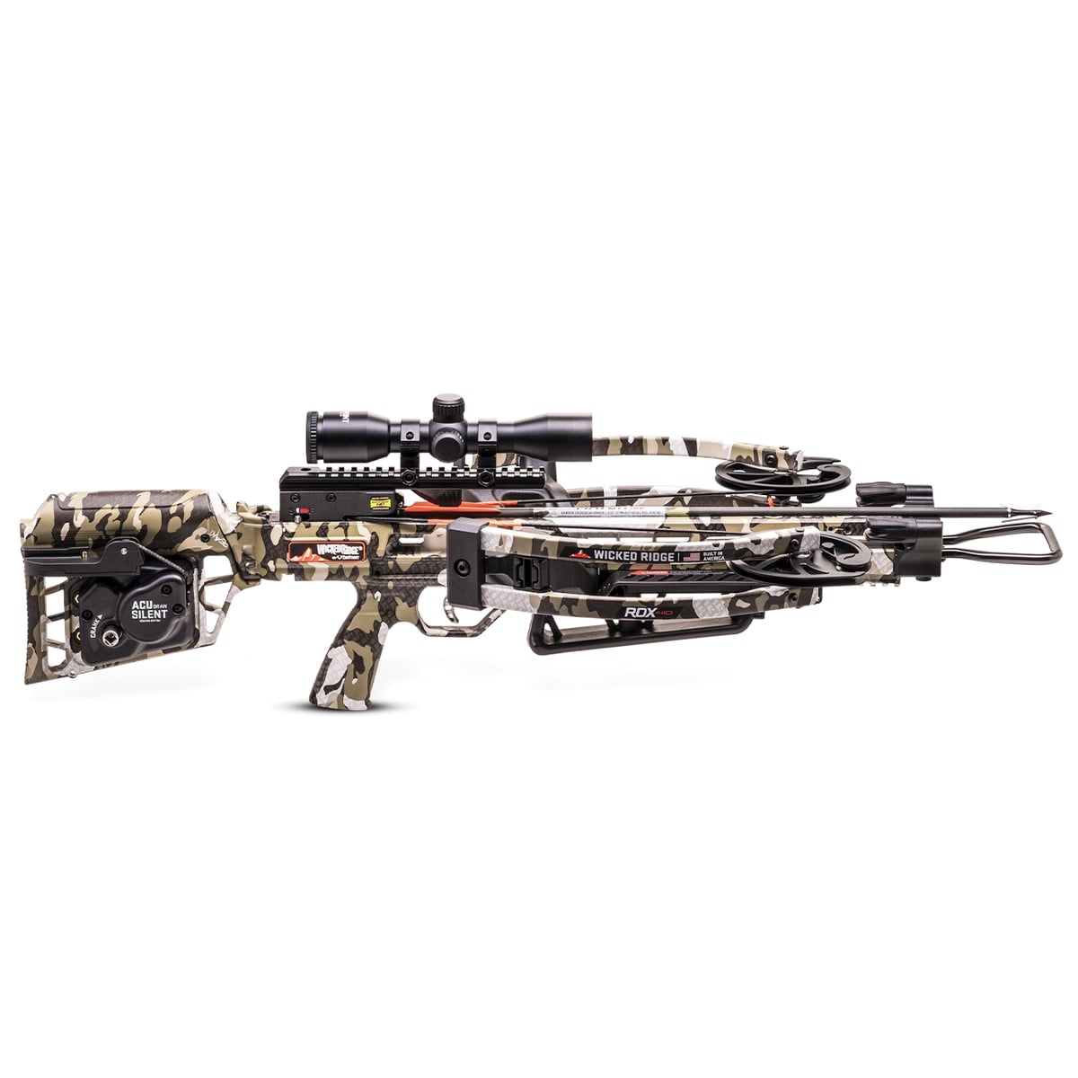 TenPoint Wicked Ridge RDX 410 200LBS 410FPS 29" Crossbow, Peak XT Camouflage