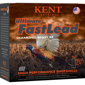 Kent Cartridge K122UFL365 Ultimate Fast Lead 12GA 2.75\" 1 1/4oz #5 Shot - 25sh Box